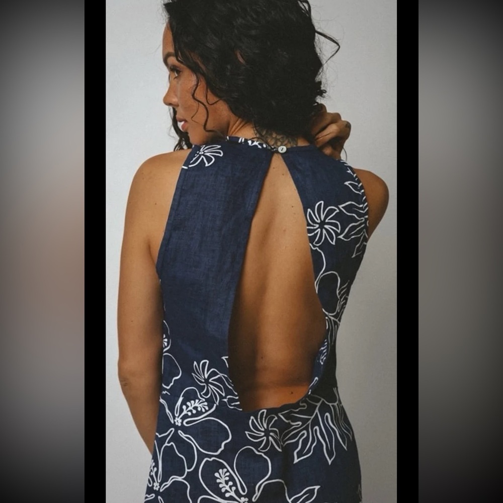 EIMEO open back mini dress